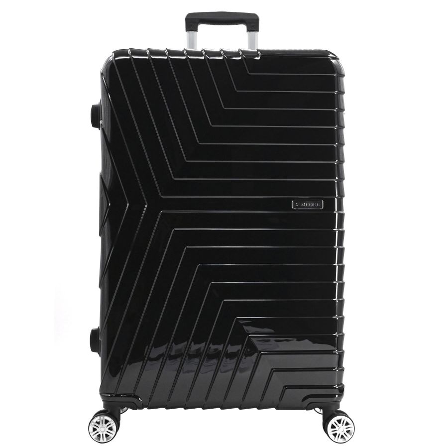 Чемодан большой Semi Line 28 дюймов (L) Polycarbonate/ABS-Plastic Black (T5765-3)