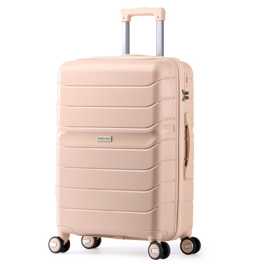 Чемодан большой Semi Line 28 дюймов (L) Polypropylene Cappuccino (T5770-3)