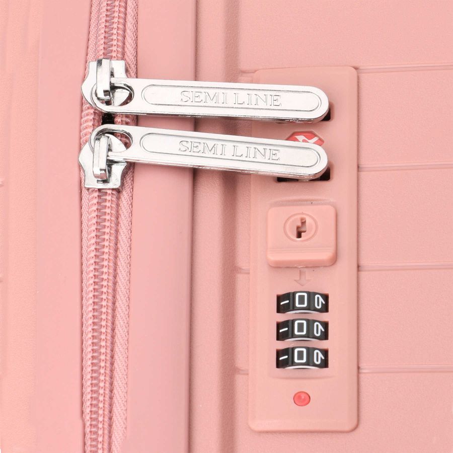 Чемодан маленький под ручную кладь Semi Line 20 (S) Polypropylene Rose (T5779-1)