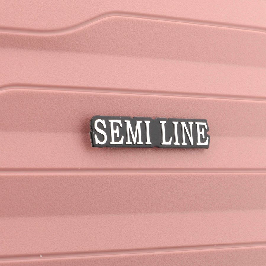 Чемодан маленький под ручную кладь Semi Line 20 (S) Polypropylene Rose (T5779-1)