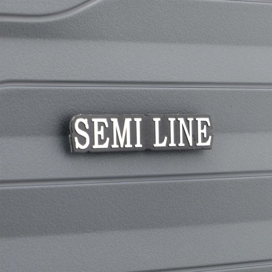 Чемодан маленький под ручную кладь Semi Line 20 (S) Polypropylene  Graphite (T5781-1)