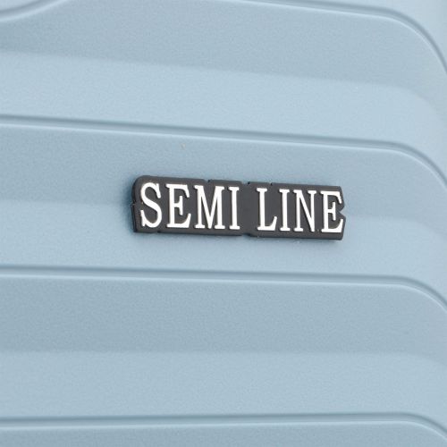 Чемодан большой Semi Line 28 дюймов (L) Polypropylene Blue (T5780-3)