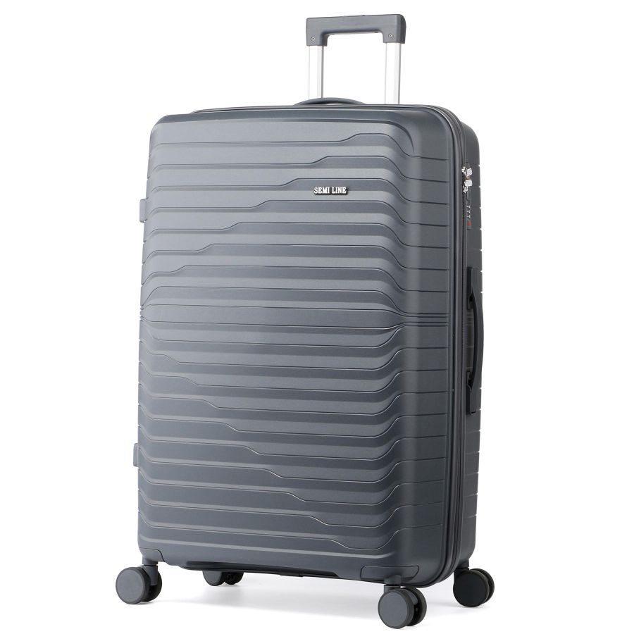 Чемодан большой Semi Line 28 дюймов (L) Polypropylene Graphite (T5781-3)