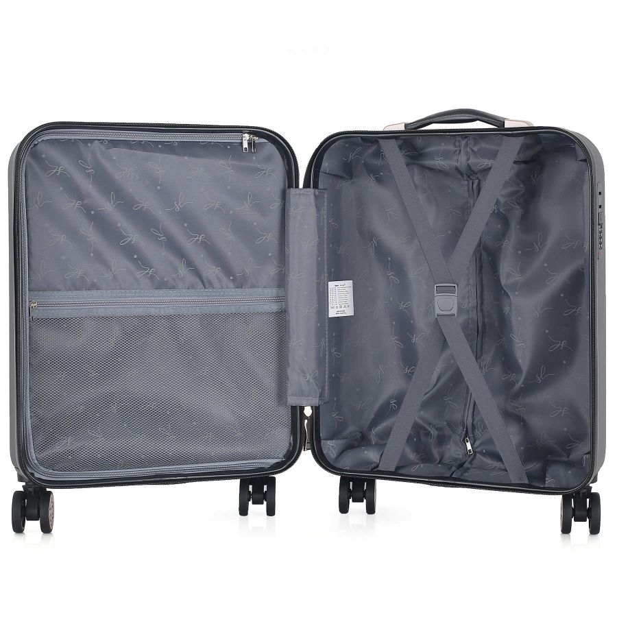 Чемодан маленький под ручную кладь Semi Line 20 (S) ABS-Plastic Black (T5787-1)