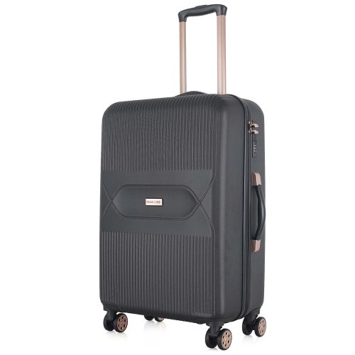 Чемодан средний Semi Line 24 дюйма (M) ABS-Plastic Black (T5787-2)