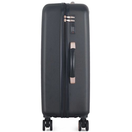Чемодан средний Semi Line 24 дюйма (M) ABS-Plastic Black (T5787-2)