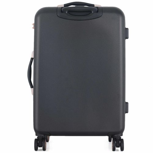 Чемодан средний Semi Line 24 дюйма (M) ABS-Plastic Black (T5787-2)