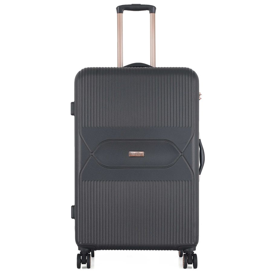 Чемодан большой Semi Line 28 дюймов (L) ABS-Plastic Black (T5787-3)