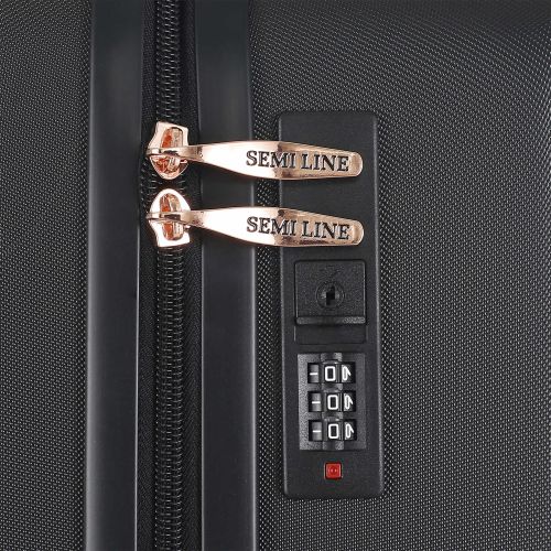 Чемодан большой Semi Line 28 дюймов (L) ABS-Plastic Black (T5787-3)