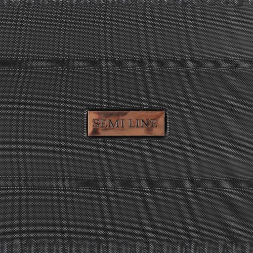 Чемодан большой Semi Line 28 дюймов (L) ABS-Plastic Black (T5787-3)