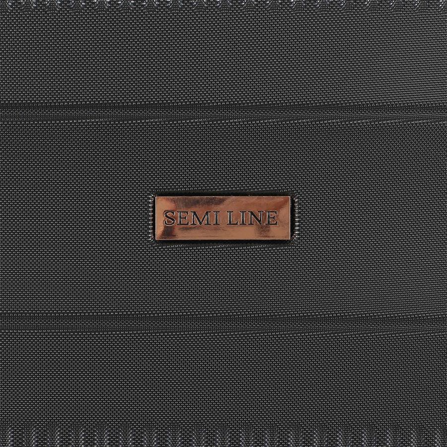 Чемодан большой Semi Line 28 дюймов (L) ABS-Plastic Black (T5787-3)