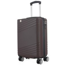 Чемодан маленький под ручную кладь Semi Line 20 дюймов (S) дюймов (S)  ABS-Plastic Brown (T5788-1)