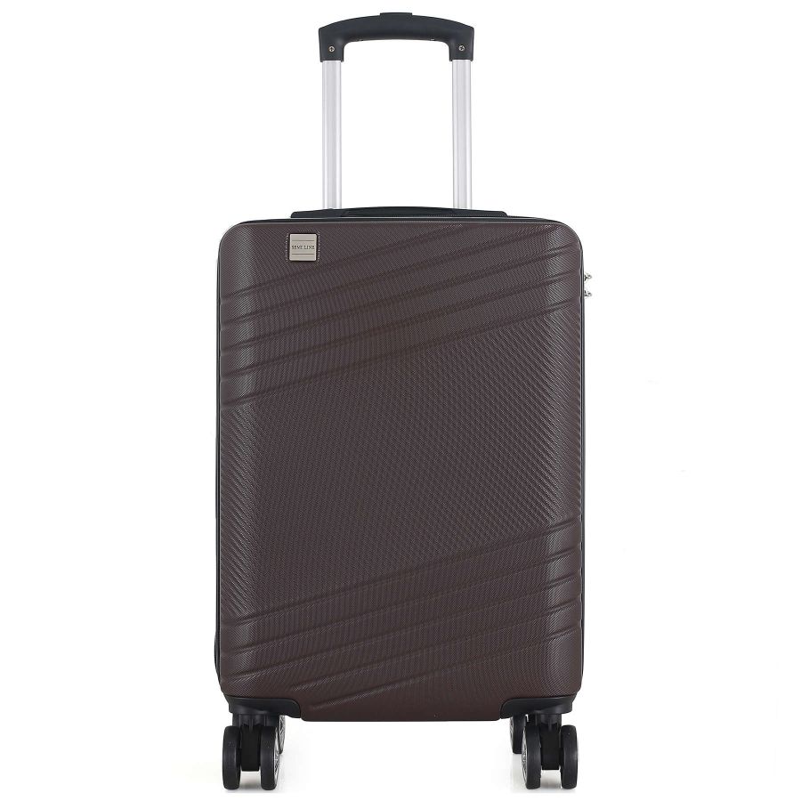 Чемодан маленький под ручную кладь Semi Line 20 (S)  ABS-Plastic Brown (T5788-1)