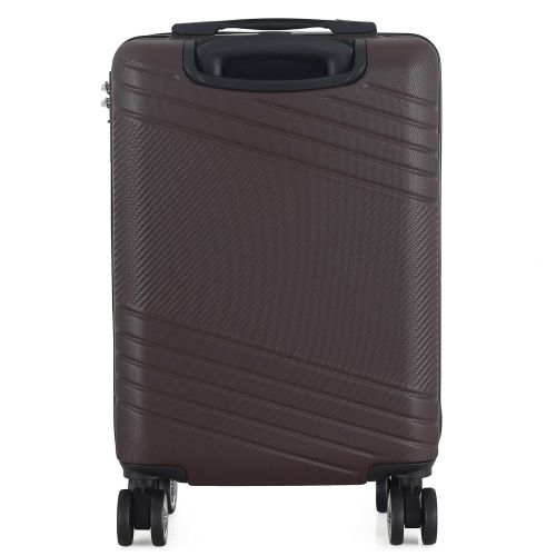 Чемодан маленький под ручную кладь Semi Line 20 (S)  ABS-Plastic Brown (T5788-1)