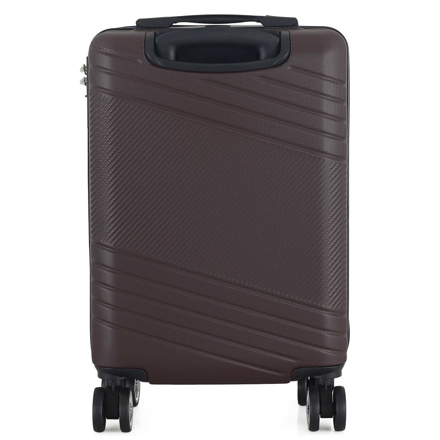 Чемодан маленький под ручную кладь Semi Line 20 (S)  ABS-Plastic Brown (T5788-1)