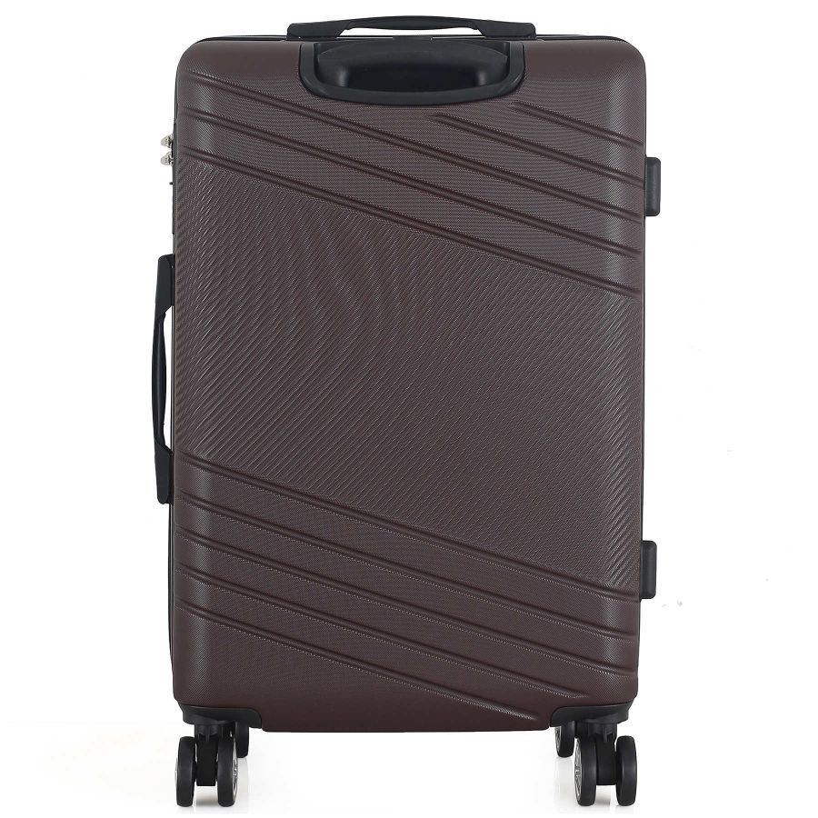 Чемодан средний Semi Line 24 дюйма (M) ABS-Plastic Brown (T5788-2)