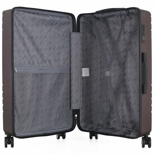 Чемодан большой Semi Line 28 дюймов (L) ABS-Plastic Brown (T5788-3)