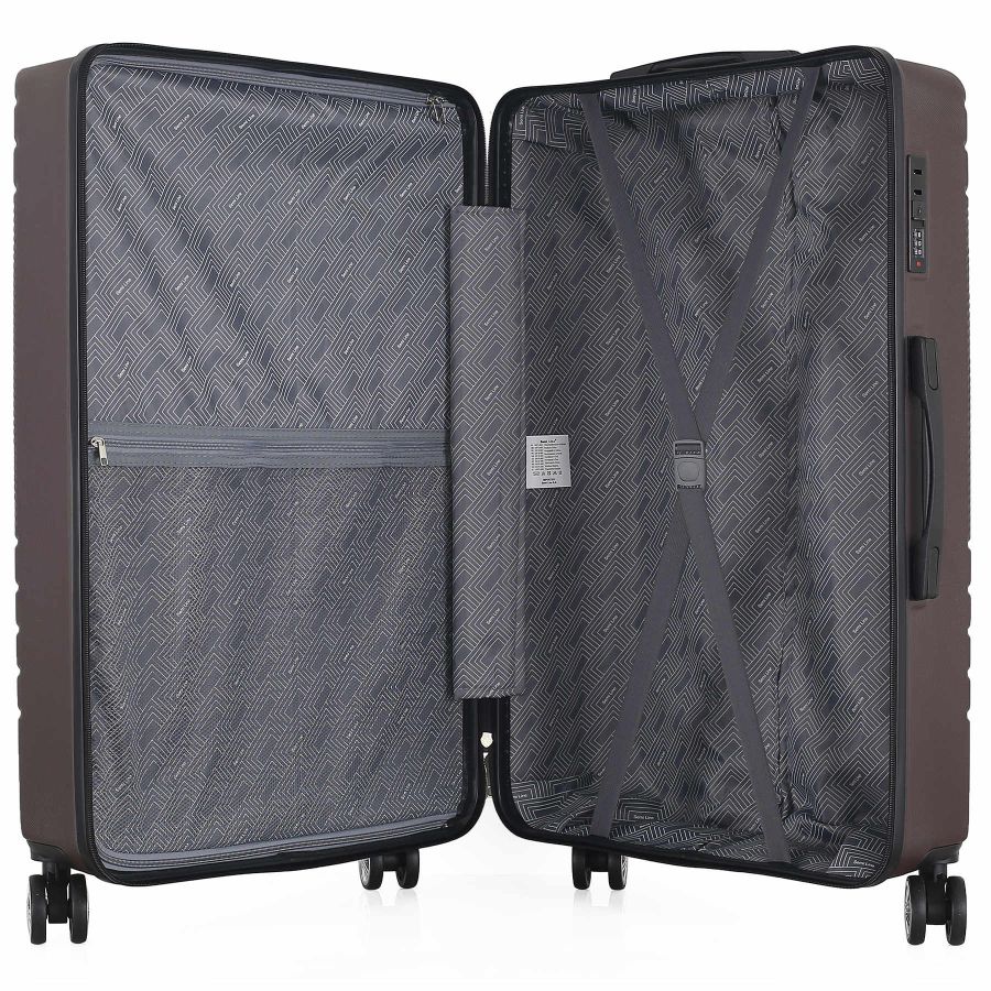 Чемодан большой Semi Line 28 дюймов (L) ABS-Plastic Brown (T5788-3)