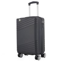 Чемодан маленький под ручную кладь Semi Line 20 дюймов (S) дюймов (S) ABS-Plastic Black (T5789-1)