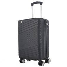 Чемодан маленький под ручную кладь Semi Line 20 дюймов (S) дюймов (S) ABS-Plastic Black (T5789-1)