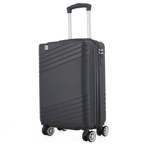 Чемодан маленький под ручную кладь Semi Line 20 (S) ABS-Plastic Black (T5789-1)