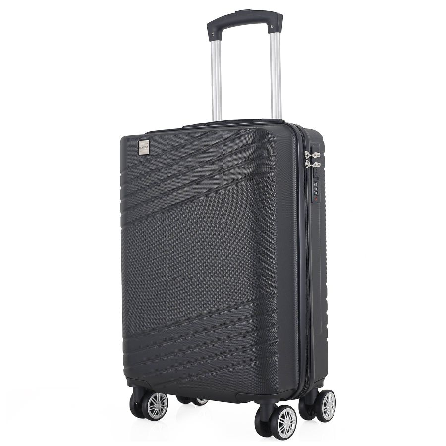 Чемодан маленький под ручную кладь Semi Line 20 (S) ABS-Plastic Black (T5789-1)