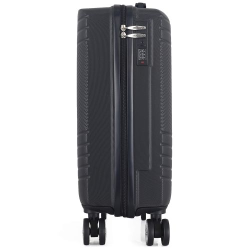 Чемодан маленький под ручную кладь Semi Line 20 (S) ABS-Plastic Black (T5789-1)