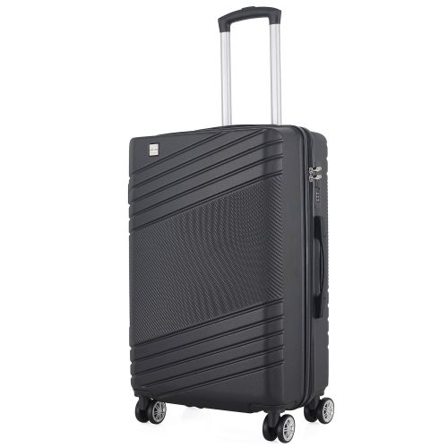 Чемодан средний Semi Line 24 дюйма (M) ABS-Plastic Black (T5789-2)