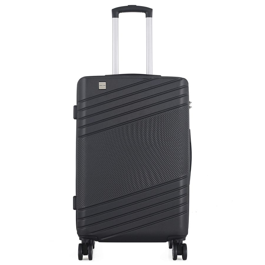 Чемодан средний Semi Line 24 дюйма (M) ABS-Plastic Black (T5789-2)