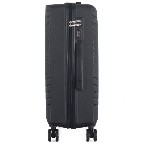 Чемодан средний Semi Line 24 дюйма (M) ABS-Plastic Black (T5789-2)