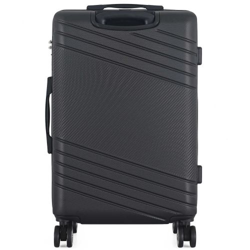 Чемодан средний Semi Line 24 дюйма (M) ABS-Plastic Black (T5789-2)