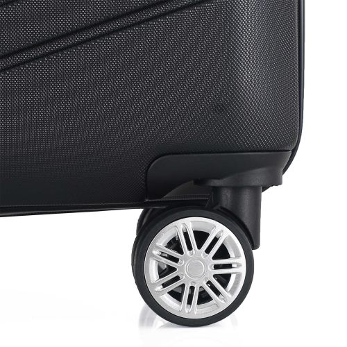 Чемодан средний Semi Line 24 дюйма (M) ABS-Plastic Black (T5789-2)