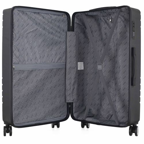 Чемодан большой Semi Line 28 дюймов (L) ABS-Plastic Black (T5789-3)