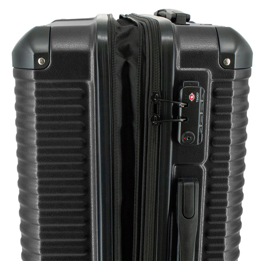 Чемодан Swissbrand Paris (M) Charcoal (SWB_LHPAR000M)