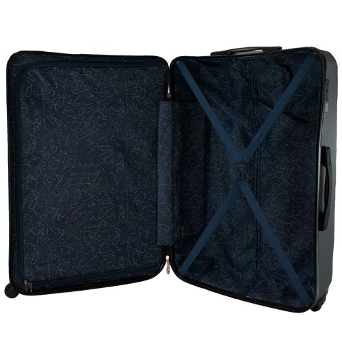 Чемодан большойSemi Line 28 дюймов (L) ABS-Plastic NASA Black (T5800-3)