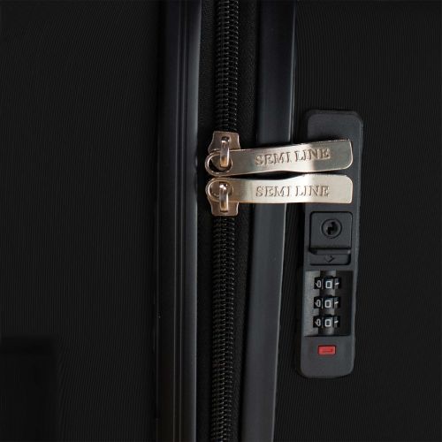 Чемодан большойSemi Line 28 дюймов (L) ABS-Plastic NASA Black (T5800-3)