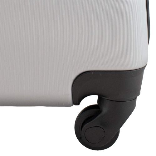 Чемодан средний Semi Line 24 дюйма (M) ABS-Plastic NASA Silver (T5797-2)