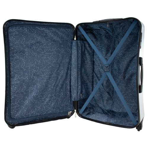 Чемодан большой Semi Line 28 дюймов (L) ABS-Plastic NASA Silver (T5797-3)