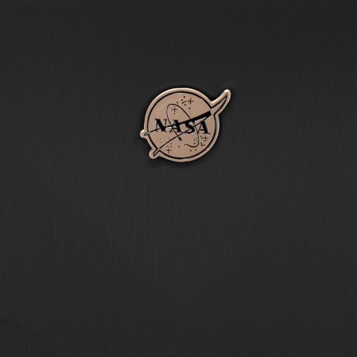 Чемодан средний Semi Line 24 дюйма (M) ABS-Plastic NASA Black (T5798-2)