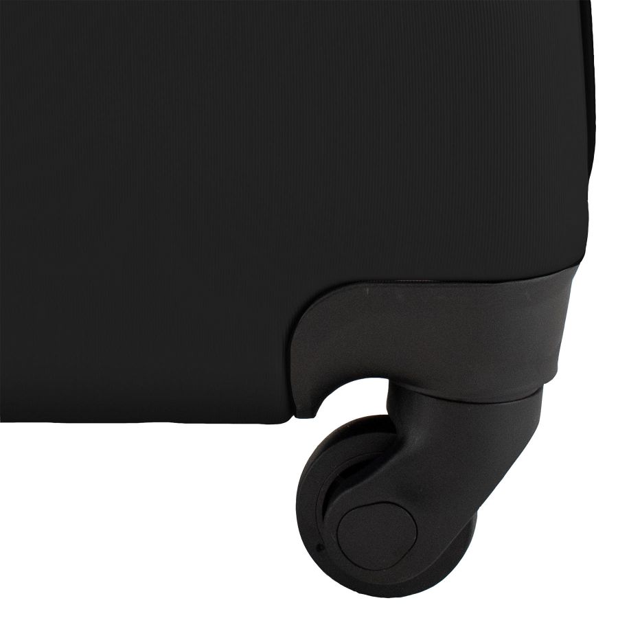 Чемодан средний Semi Line 24 дюйма (M) ABS-Plastic NASA Black (T5798-2)