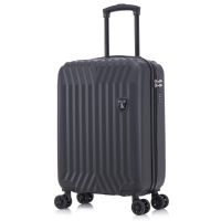 Чемодан маленький под ручную кладь Semi Line 20 дюймов (S) дюймов (S) ABS-Plastic Black (T5854-1)