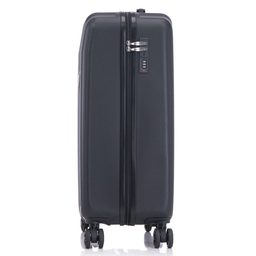 Чемодан маленький под ручную кладь Semi Line 20 (S) ABS-Plastic Black (T5854-1)