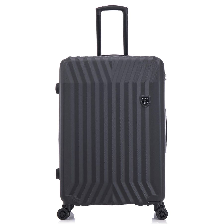 Чемодан большой Semi Line 28 дюймов (L) ABS-Plastic Black (T5854-3)
