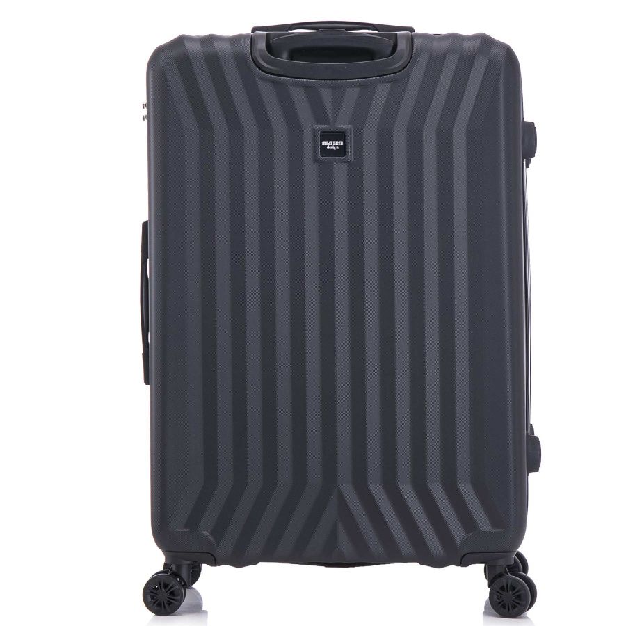 Чемодан большой Semi Line 28 дюймов (L) ABS-Plastic Black (T5854-3)