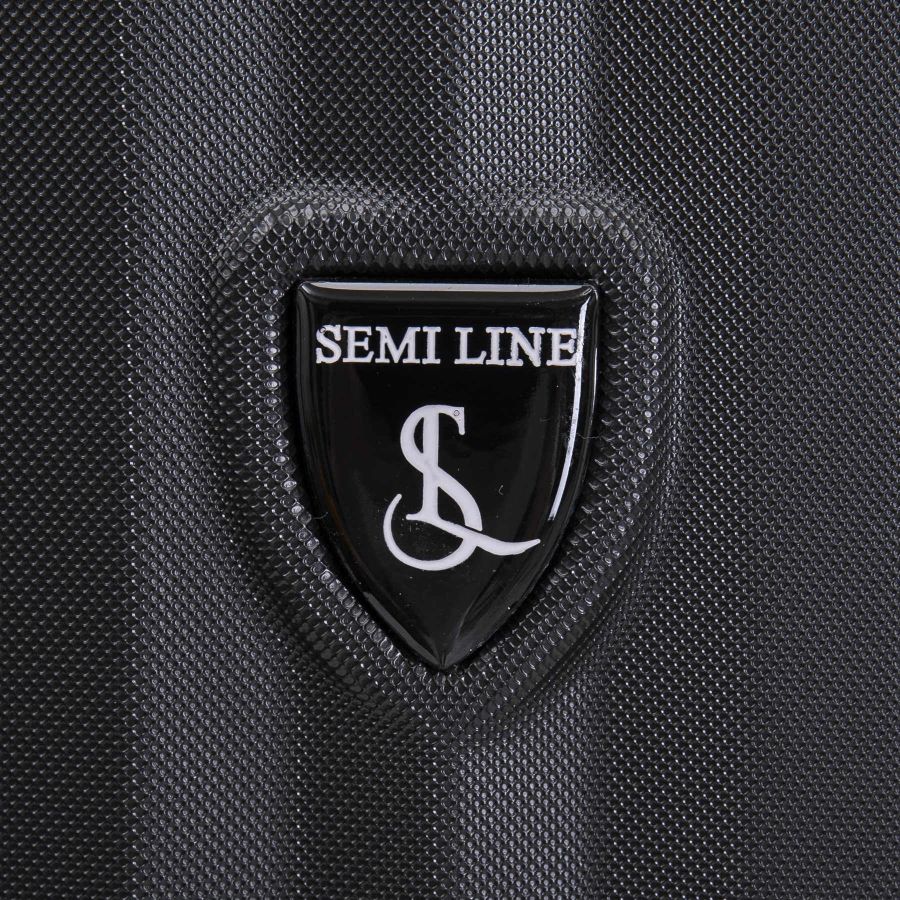 Чемодан большой Semi Line 28 дюймов (L) ABS-Plastic Black (T5854-3)