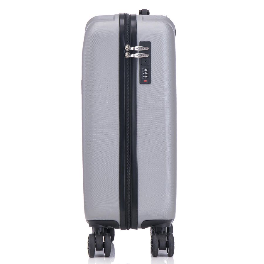 Чемодан маленький под ручную кладь Semi Line 20 (S) ABS-Plastic Grey (T5857-1)