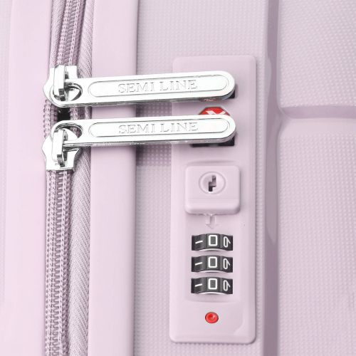 Чемодан средний Semi Line 24 дюйма (M) Polypropylene  Light Pink (T5793-2)