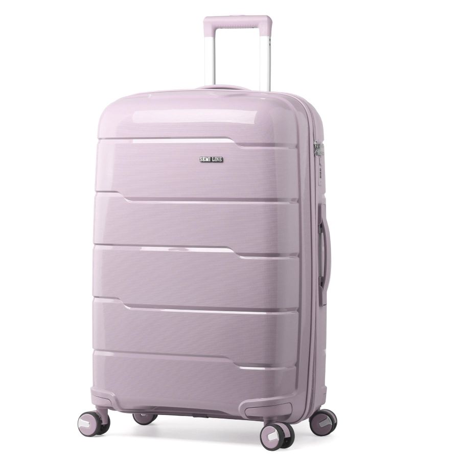 Чемодан большой Semi Line 28 дюймов (L) Polypropylene Light Pink (T5793-3)