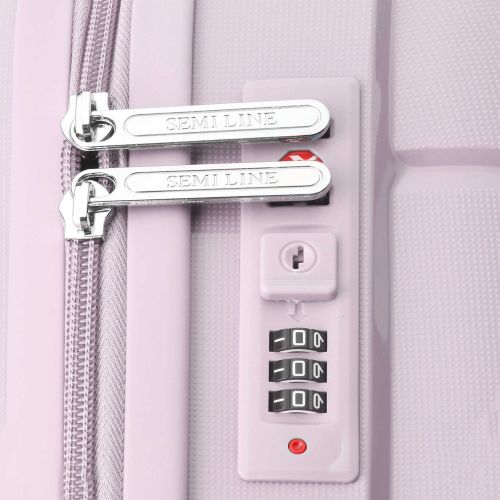 Чемодан большой Semi Line 28 дюймов (L) Polypropylene Light Pink (T5793-3)