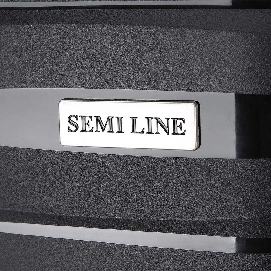 Чемодан маленький под ручную кладь Semi Line 20 (S) Полипропилен Black (T5794-1)